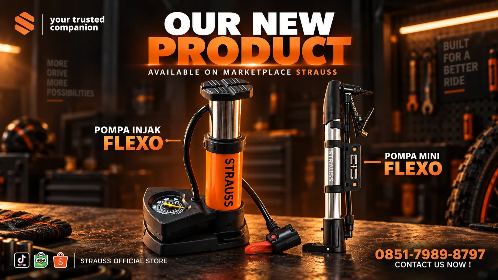Our New Product — Pompa Injak FLEXO & Pompa Mini FLEXO
